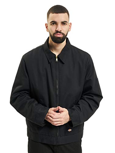 Amazon.com: Dickies Jackets: Men's Black Lined Eisenhower Jacket